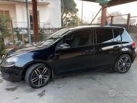 Usata VW Golf VI 102 CV (75 kW) 2009 Nero Utilitaria