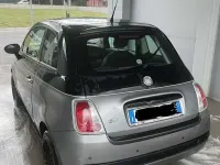 Usata Fiat 500 Lounge 69 CV (50 kW) 2008 Nero Utilitaria