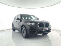 Usata BMW X3 184 CV (135 kW) 2021 Nero metallizzato SUV