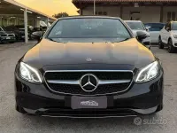 Usata Mercedes E220 194 CV (142 kW) 2019 Nero Cabrio