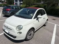 Usata Fiat 500C Pop 69 CV (50 kW) 2010 Bianco Cabrio