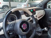 Usata Fiat 500 69 CV (50 kW) 2012 Nero Cabrio