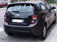 Usata Chevrolet Aveo LT 75 CV (55 kW) 2012 Nero Berlina