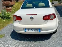 Usata VW Eos 122 CV (89 kW) 2009 Bianco Cabrio