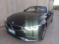 Usata BMW 425 Luxury Line 224 CV (164 kW) 2017 Nero Cabrio