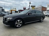 Usata Mercedes E200 Avantgarde 150 CV (110 kW) 2019 Nero Station wagon