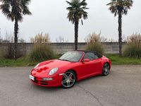 Usata Porsche 997 355 CV (261 kW) 2007 Rosso Cabrio
