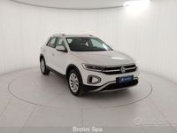 Usata VW T-Roc Life 116 CV (85 kW) 2024 Bianco SUV