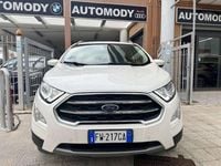 Usata Ford Ecosport Titanium S 99 CV (72 kW) 2019 Bianco perla met. SUV
