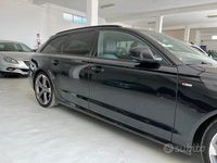 Usata Audi A6 S-Line 177 CV (130 kW) 2014 Nero Station wagon