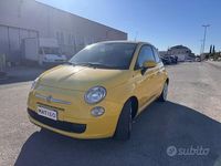 Usata Fiat 500 100 CV (73 kW) 2009 Giallo Cabrio
