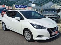 Usata Nissan Micra Acenta 101 CV (74 kW) 2021 Bianco madreperla Utilitaria