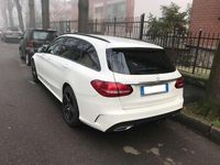 Usata Mercedes C220 Premium Plus 177 CV (130 kW) 2016 Bianco Station wagon