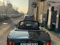 Usata Mazda MX5 110 CV (80 kW) 1999 Verde Cabrio