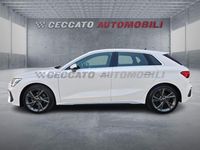 Usata Audi A3 S-Line 150 CV (110 kW) 2024 Bianco Berlina