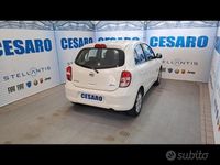 Usata Nissan Micra Acenta 80 CV (58 kW) 2012 Bianco Utilitaria