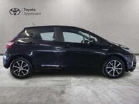 Usata Toyota Yaris Hybrid Active 101 CV (74 kW) 2018 Black met Berlina