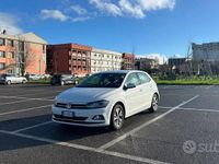 Usata VW Polo 80 CV (58 kW) 2021 Bianco Utilitaria