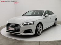 Usata Audi A5 Sportback Business 190 CV (139 kW) 2019 Bianco ghiacciaio metallizzato Utilitaria