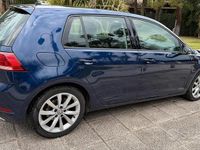 Usata VW Golf VII Executive 116 CV (85 kW) 2018 Blu Berlina