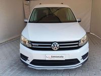 Usata VW Caddy 122 CV (89 kW) 2020 Bianco Monovolume