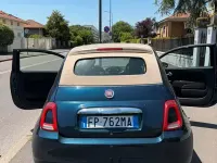 Usata Fiat 500C Lounge 69 CV (50 kW) 2018 Bluazzurro Cabrio