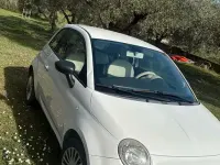 Usata Fiat 500 69 CV (50 kW) 2009 Bianco Cabrio