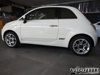Usata Fiat 500C Lounge 69 CV (50 kW) 2016 Bianco Cabrio