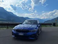 Usata BMW 330 M Sport 258 CV (189 kW) 2019 Blu/azzurro Berlina