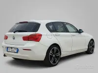 Usata BMW 116 Sport Line 109 CV (80 kW) 2017 Bianco Utilitaria