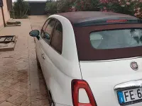 Usata Fiat 500C 69 CV (50 kW) 2016 Bianco Cabrio