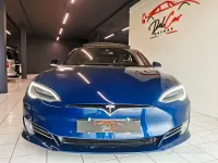 Usata Tesla Model S 158 kW (215 CV) 2016 Blu Utilitaria