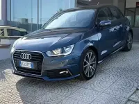 Usata Audi A1 Premium 90 CV (66 kW) 2017 Blu Utilitaria