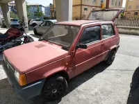 Usata Fiat Panda 54 CV (39 kW) 2002 Rosso Berlina