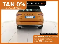 Usata Skoda Karoq SportLine 150 CV (110 kW) 2023 Arancione sunset metallizzato SUV