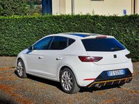 Usata Seat Leon FR 181 CV (133 kW) 2018 Bianco Berlina