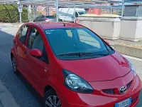 Usata Toyota Aygo 68 CV (50 kW) 2007 Rosso Utilitaria