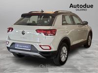 Usata VW T-Roc Life 110 CV (80 kW) 2023 Ascot grey /tetto nero SUV