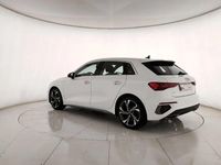 Usata Audi A3 S-Line 110 CV (80 kW) 2023 Bianco ibis Berlina