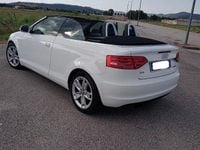 Usata Audi A3 Cabriolet 140 CV (102 kW) 2010 Bianco Cabrio