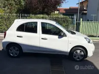 Usata Nissan Micra Tekna 80 CV (58 kW) 2014 Bianco Utilitaria