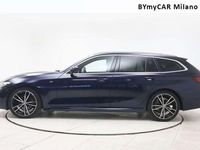 Usata BMW 320 M Sport 190 CV (139 kW) 2023 Tanzanite blue metallizzato Station wagon