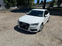 Usata Audi A3 Ambiente 110 CV (80 kW) 2015 Bianco Berlina