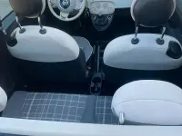 Usata Fiat 500 Lounge 69 CV (50 kW) 2018 Bianco Cabrio