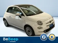 Usata Fiat 500 Lounge 86 CV (63 kW) 2017 Bianco pastello Berlina