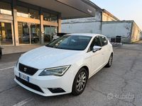 Usata Seat Leon Business 110 CV (80 kW) 2015 Bianco Berlina