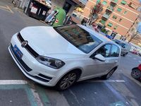 Usata VW Golf VII Highline 110 CV (80 kW) 2016 Bianco Berlina