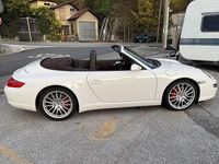 Usata Porsche 911 Carrera 4S Cabriolet 355 CV (261 kW) 2008 Bianco Cabrio
