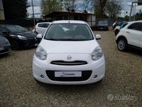 Usata Nissan Micra Acenta 80 CV (58 kW) 2011 Bianco Utilitaria