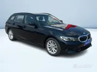 Usata BMW 320 Advantage 190 CV (139 kW) 2022 Nero pastello Station wagon